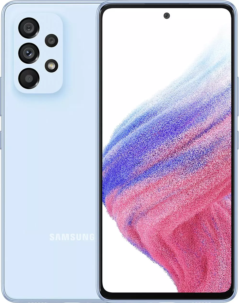 Мобильный телефон GALAXY A53 5G NFC 8/256GB BLUE SM-A536E SAMSUNG  SM-A536ELBHSKZ | НИКС Екатеринбург