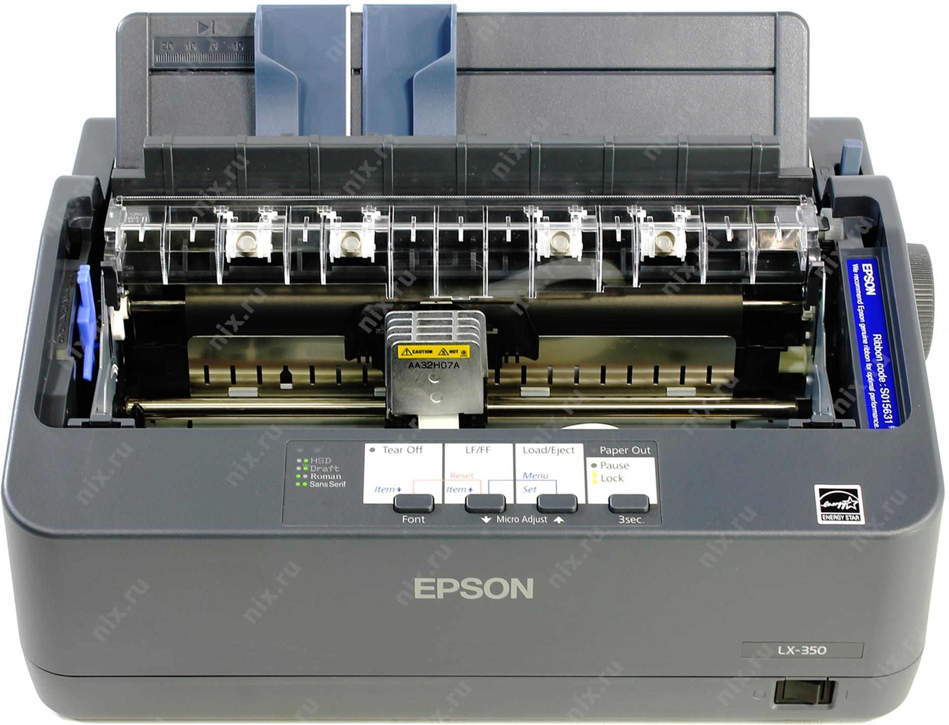 Матричный принтер epson lx. Принтер Epson LX-350. Принтер Epson LX-350 (c11cc24031). LX-350 матричный принтер.
