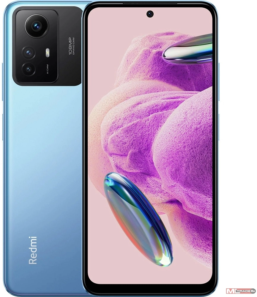 Смартфон/акссесуар Xiaomi Mi Xiaomi Redmi Note 12S 6GB/128GB Ice Blue  [47661] | НИКС Екатеринбург