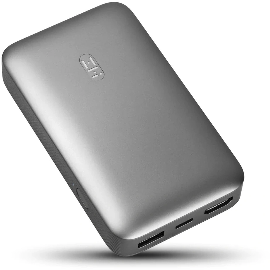 Внешний аккумулятор ZMI QB816 powerbank 10000mAh (ZMKQB816CNGR) dark gray |  НИКС Екатеринбург