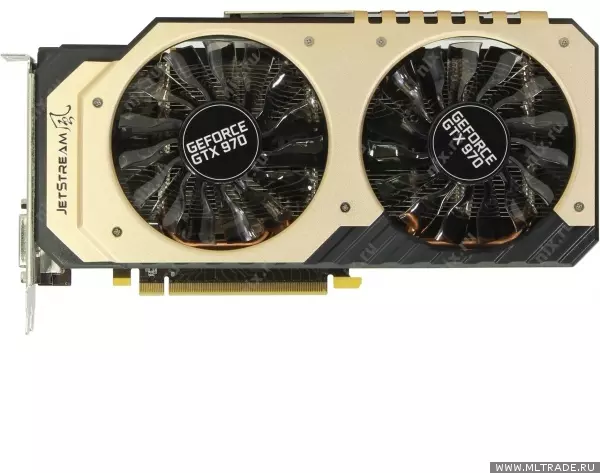 Видеокарта PALIT GeForce GTX970 JETSTREAM 4Gb 256bit GDDR5 RTL