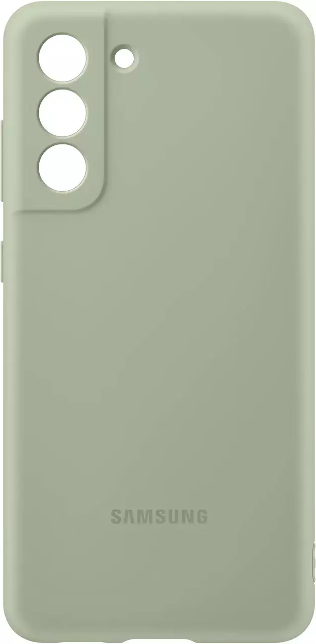 Чехол (клип-кейс) Samsung для Samsung Galaxy S21 FE Silicone Cover  оливковый (EF-PG990TMEGRU) | НИКС Екатеринбург