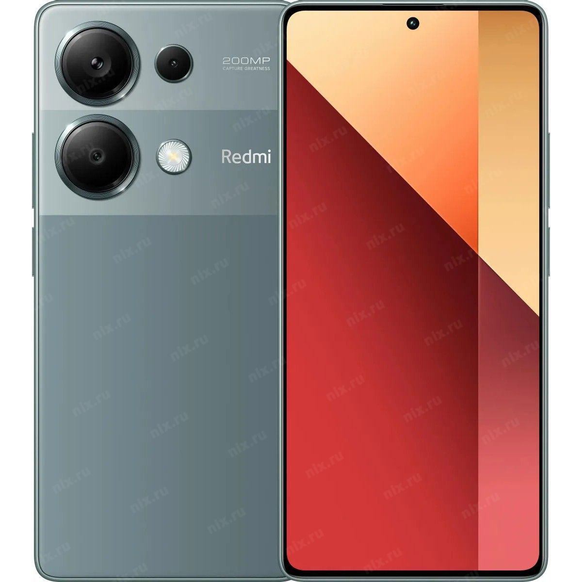 Смартфон Xiaomi Redmi Note 13 Pro 8/128Gb F. Green (2.2GHz, 8Gb,  6.67