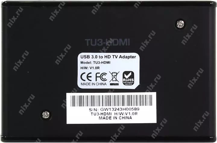 Adaptador USB 3.0 para TV HD - TRENDnet TU3-HDMI