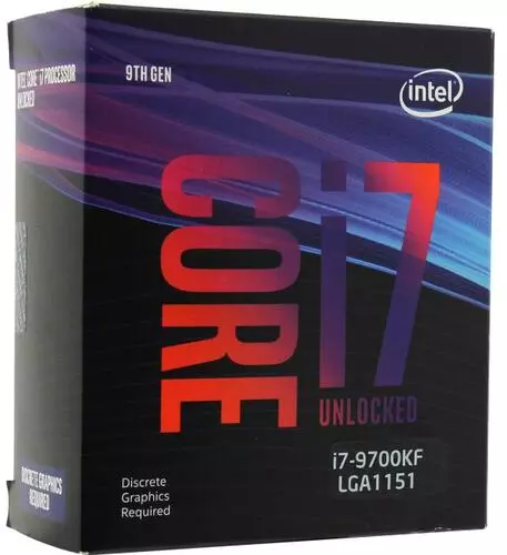 Процессор CPU Intel Core i7-9700KF Coffee Lake BOX