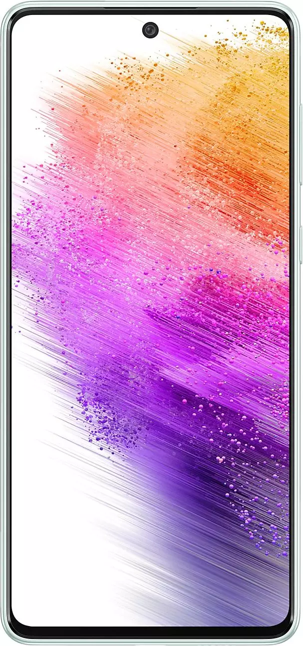 Смартфон Samsung SM-A736B Galaxy A73 128Gb 8Gb светло-зеленый моноблок 3G  4G 2Sim 6.7