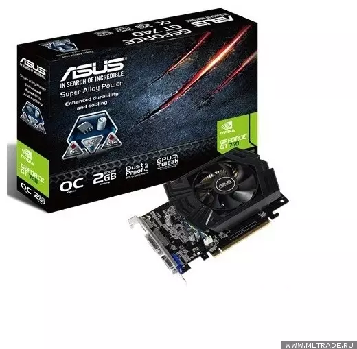 ASUS GT740 OC 2GD5 RTL 2Gb DDR5 GT740 128bit D Sub