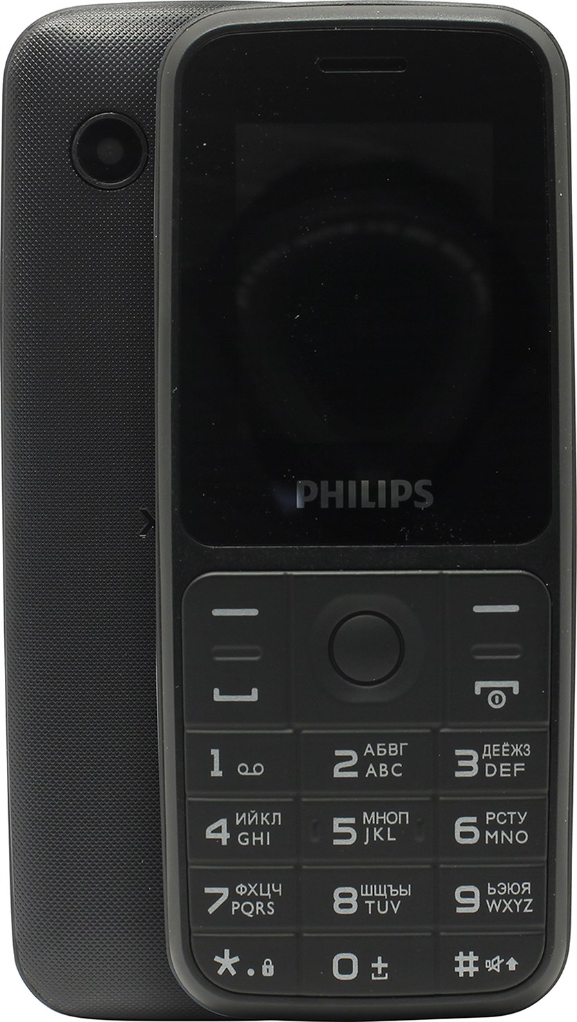 Мобильный телефон Philips E125 Xenium черный моноблок 2Sim 1.77