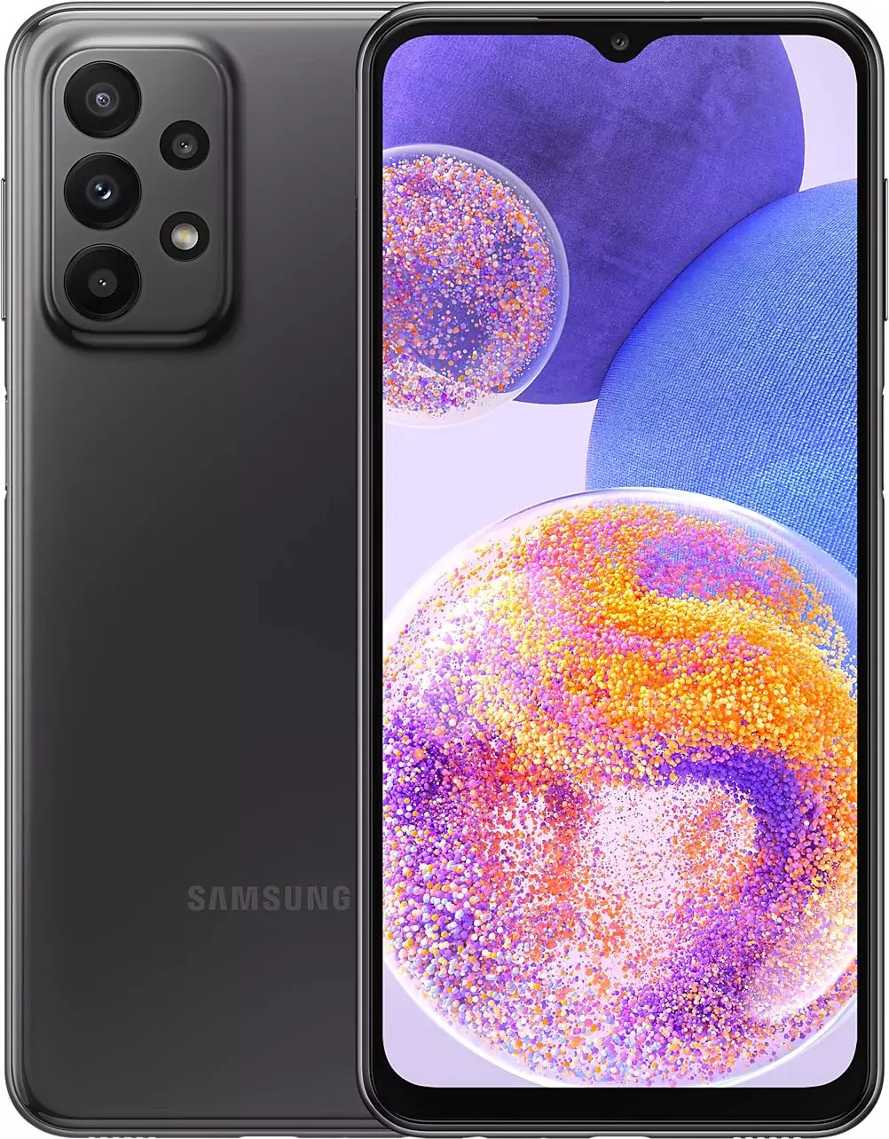 Мобильный телефон Samsung Galaxy A23 (2022) SM-A235F 128/6Gb black  (SM-A235FZKKSKZ) | НИКС Екатеринбург