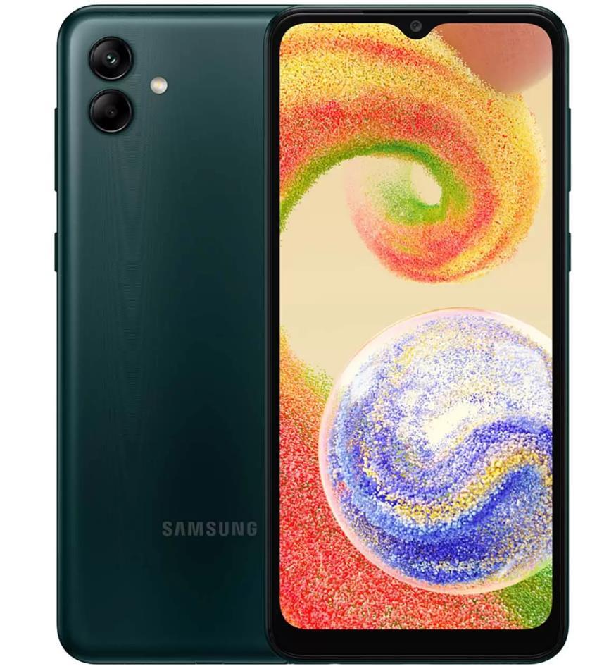 Мобильный телефон GALAXY A04 4/64GB GREEN SM-A045F SAMSUNG SM-A045FZGGSKZ |  НИКС Екатеринбург