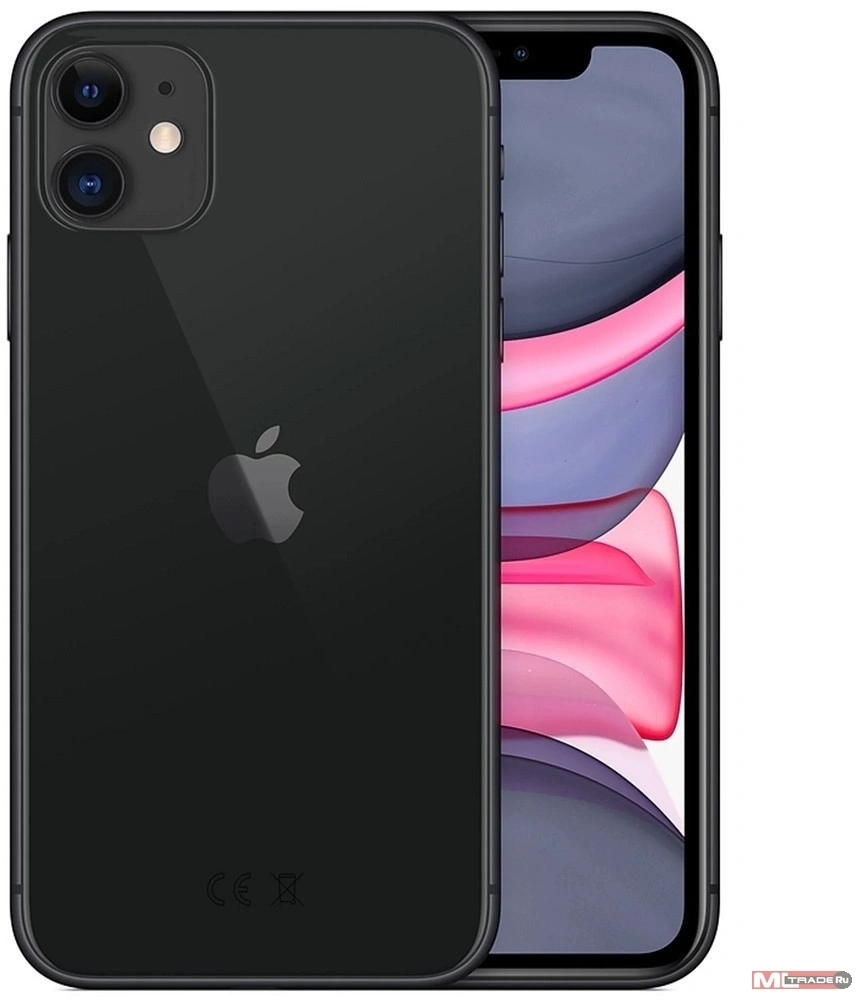 Смартфон Apple iPhone 11 64Gb Black [MHDA3LZ/A] (A2221, Парагвай, Чили и  Уругвай) | НИКС Екатеринбург