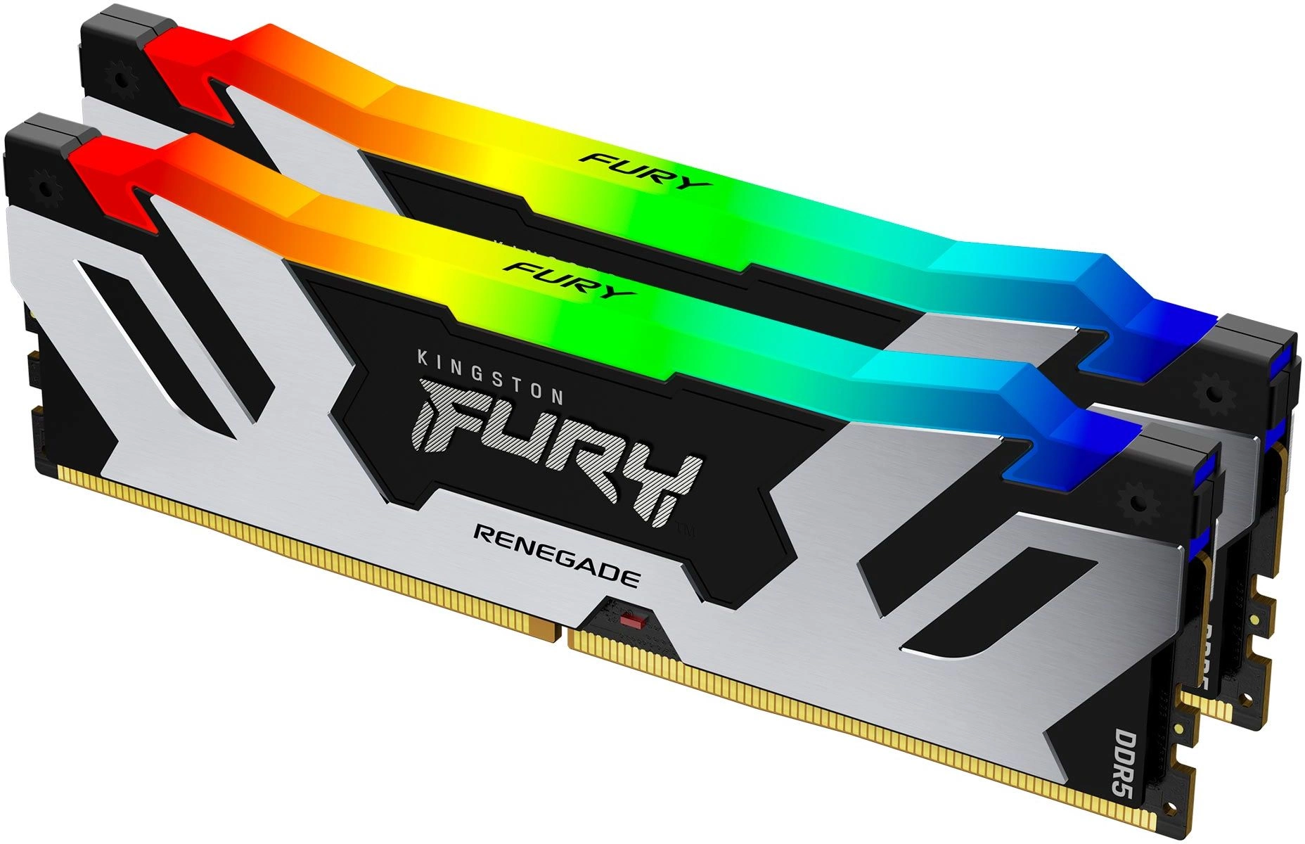 Память DDR5 2x48GB 6400MHz Kingston KF564C32RSAK2-96 Fury Renegade XMP RGB  RTL Gaming PC5-51200 CL32 DIMM 288-pin 1.4В dual rank с радиатором Ret |  НИКС Екатеринбург