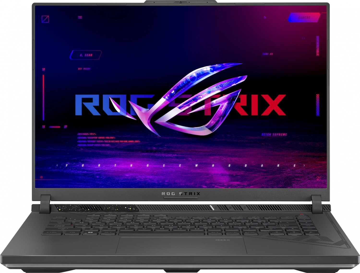 Ноутбук Asus ROG Strix G16 G614JI-N4083 Core i9 13980HX 16Gb SSD1Tb NVIDIA  GeForce RTX4070 8Gb 16