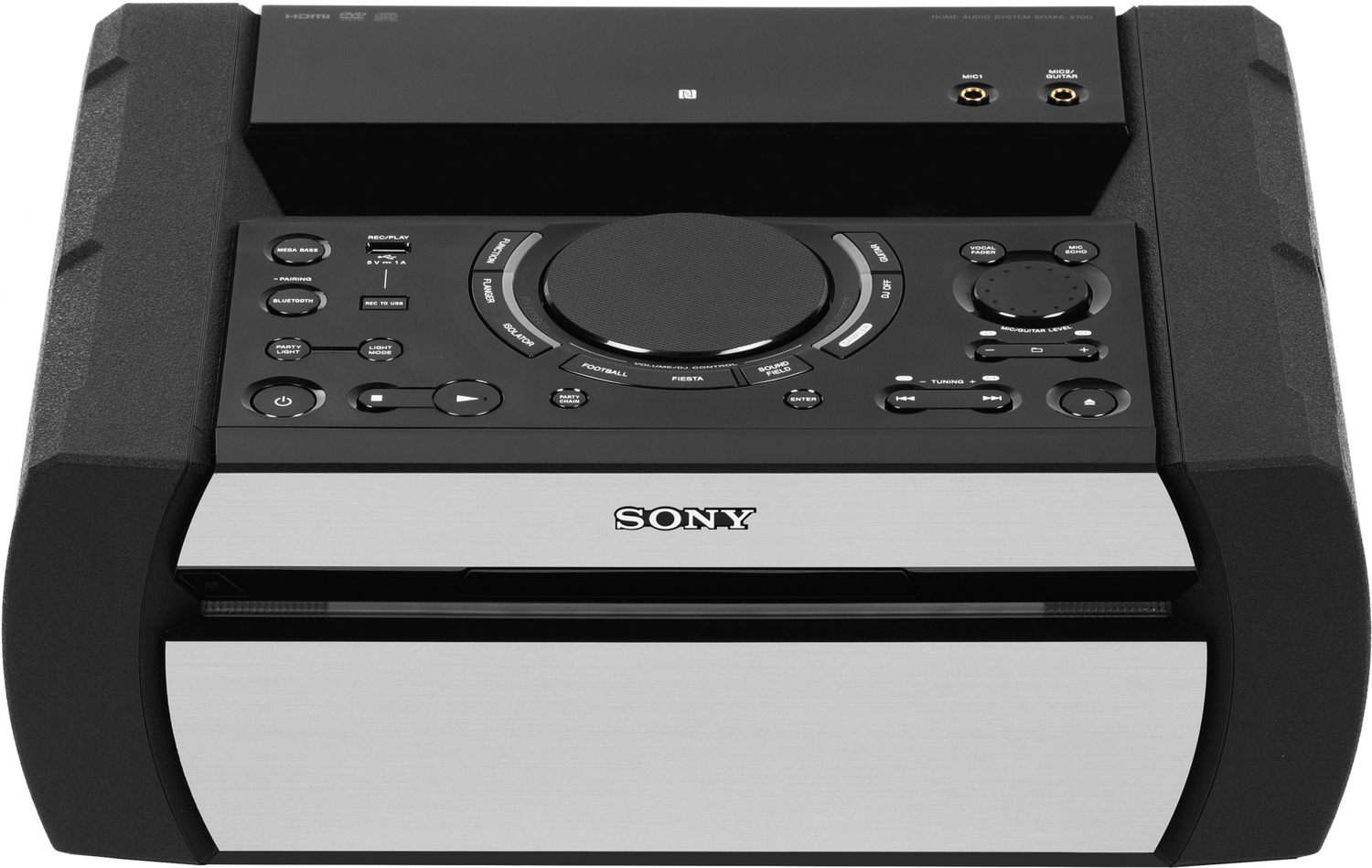 Минисистема Sony SHAKE-X70 черный CD CDRW DVD DVDRW BR FM USB BT | НИКС  Екатеринбург