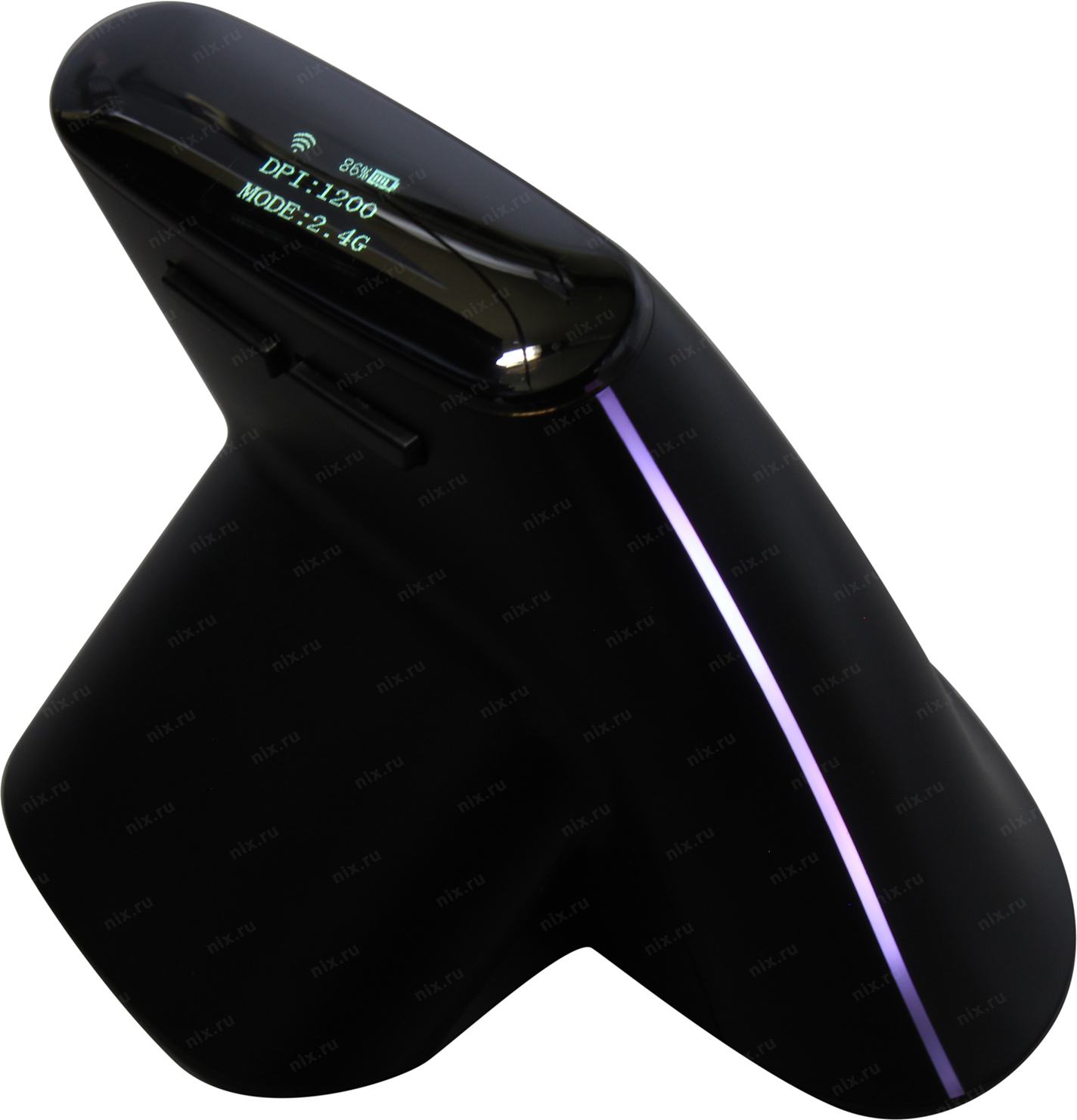 Мышь DELUX Wireless&Bluetooth Vertical Mouse <MV6DB Black> (RTL)  USB6btn+Roll | НИКС Екатеринбург