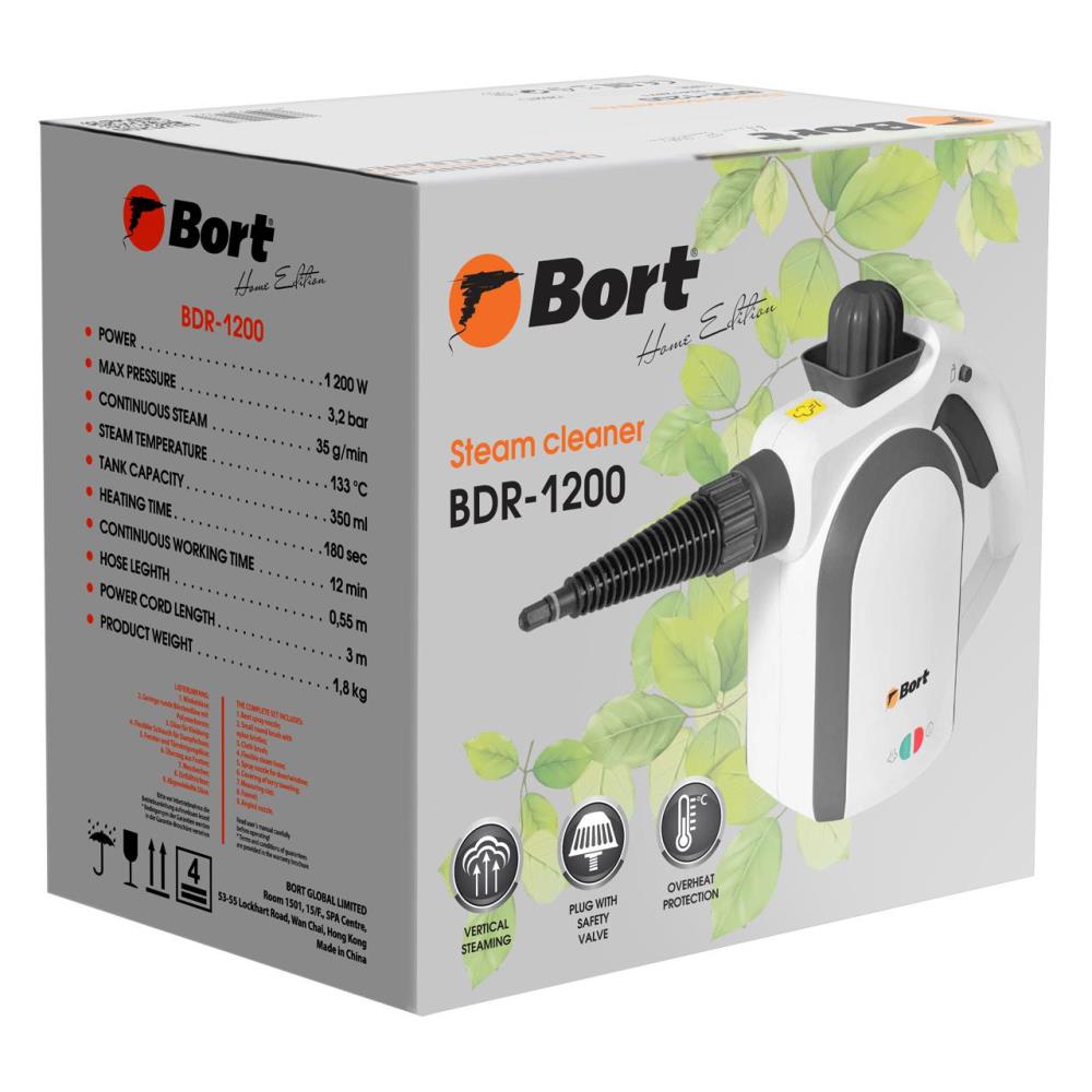 Пароочиститель BORT BDR-1200 93412871 | НИКС Екатеринбург