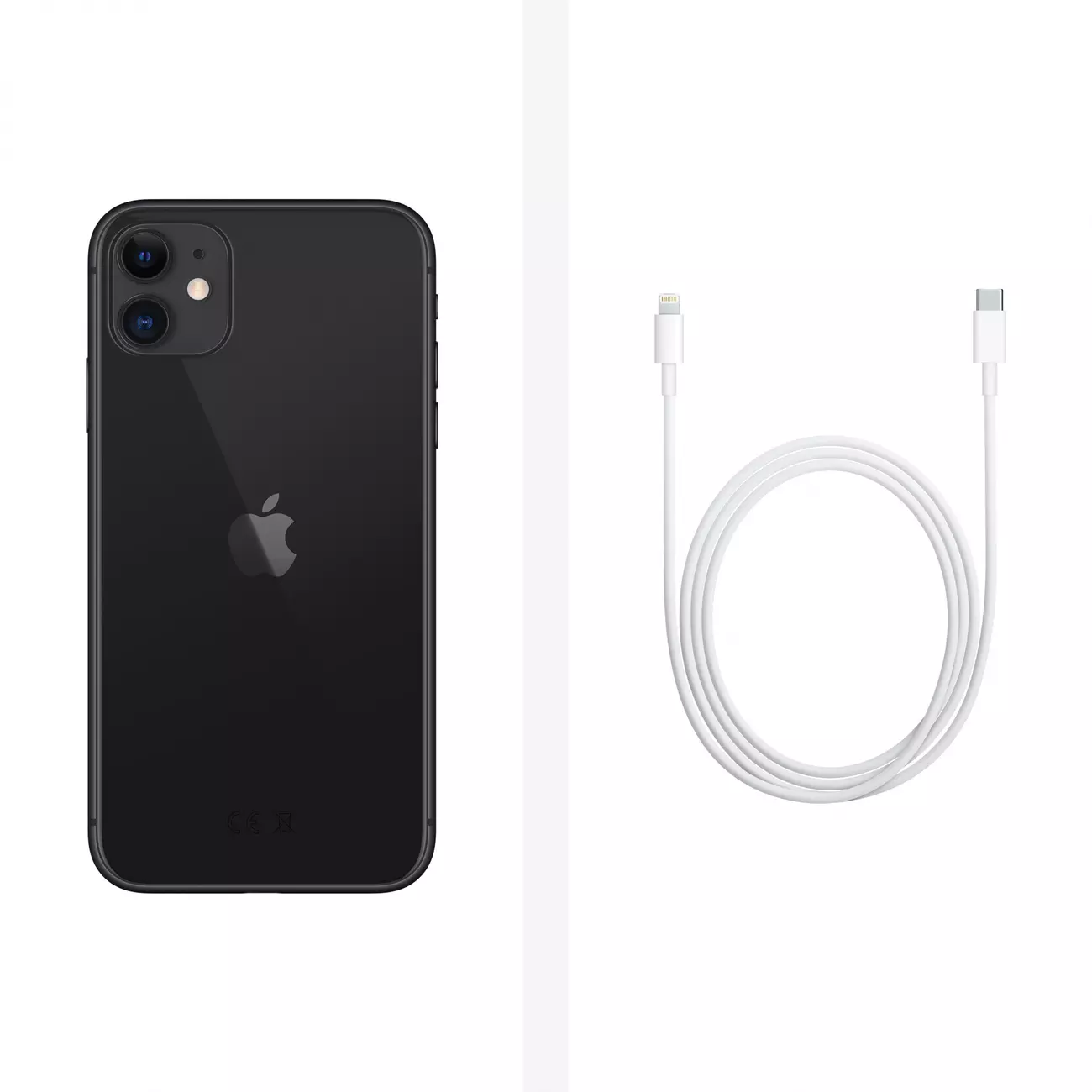 Смартфон Apple A2221 iPhone 11 128Gb 4Gb черный моноблок 3G 4G 1Sim 6.1