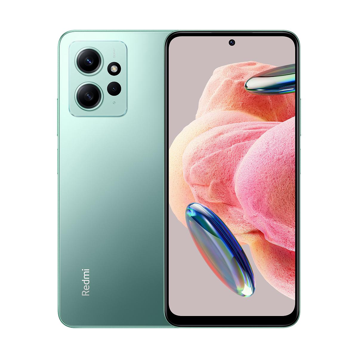 Смартфон Redmi Note 12 RU 4+128 GB Mint Green (MZB0DO1RU) Xiaomi | НИКС  Екатеринбург