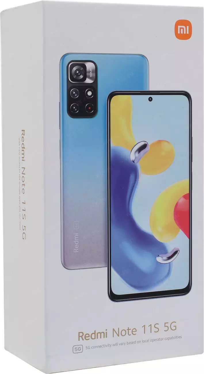 Смартфон Xiaomi Redmi Note 11S 5G RU 4/128Gb M. Black (2.4GHz, 4Gb,  6.6