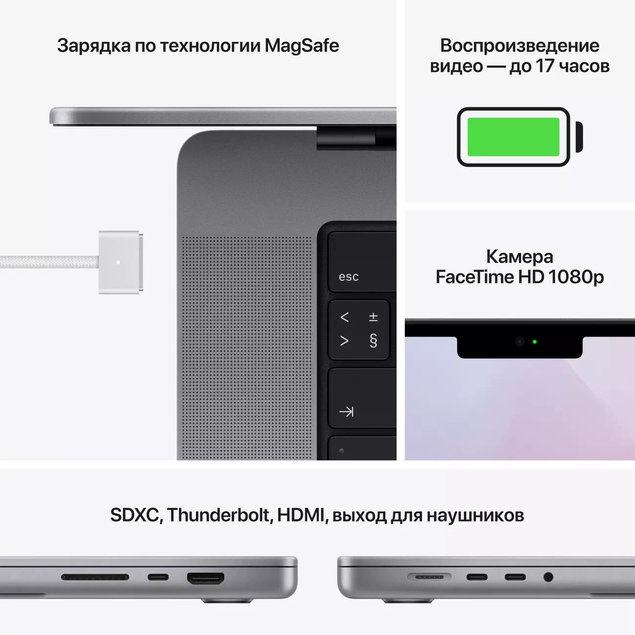 Ноутбук APPLE MacBook Pro MKGP3LL/A 14