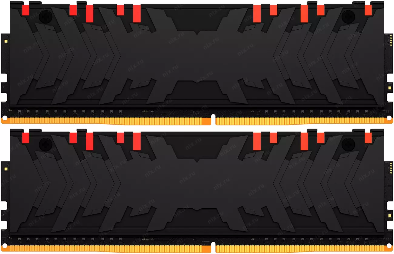 Модуль памяти FURY 64GB DDR4-3600 KF436C18RBAK2/64,CL18, 1.35V K2*64GB RGB  XMP KINGSTON | НИКС Екатеринбург