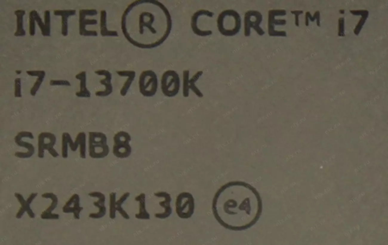 Процессор CPU Intel Core i7-13700K Raptor Lake OEM [CM8071504820705]