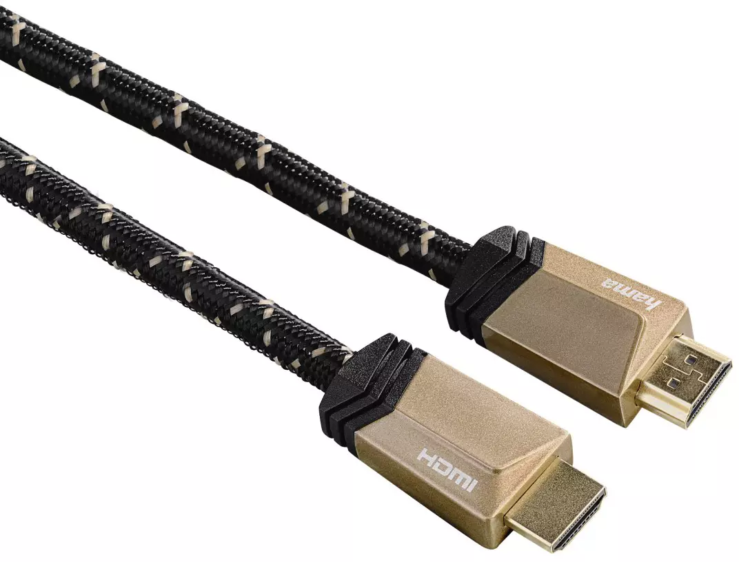 Кабель аудио-видео Hama Ultra High Speed 8K HDMI (m)/HDMI (m) 3м.  Позолоченные контакты черный 5зв (00122187) | НИКС Екатеринбург